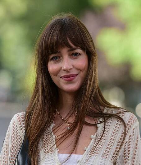 Dakota Johnson Just Gave Her Sheer Summer Dress the Perfect Fall Update