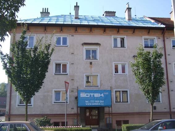 Rekonstrukce střechy Rožnov p.R – 2013 | Stavební firma Šotek - Realizace staveb
