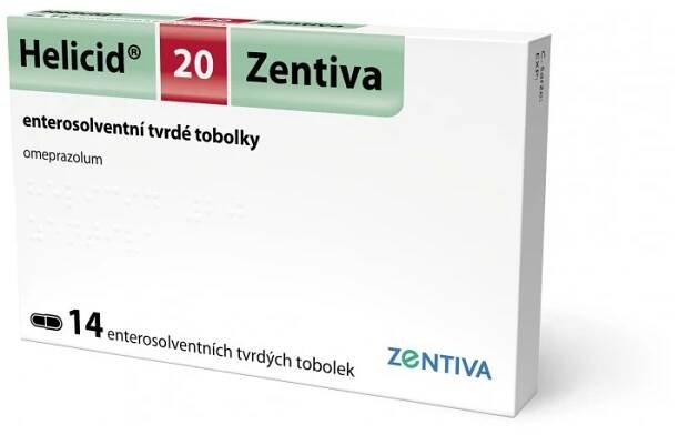 Zentiva Helicid 20 14 cps. od 138 Kč