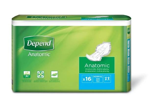 Depend Normal vložné pleny 16 ks