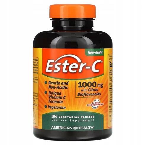 American Health Ester-C 1000 mg s bioflavonoidy 180 Kapslí