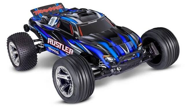 Traxxas Rustler 2WD BL-2s 37354-4 RTR 1:10 oranžový od 7 066 Kč