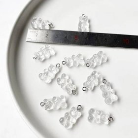10ks Roztomilý pryskyřičný přívěsek s přívěskem na výrobu šperků