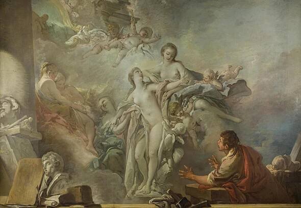 Soubor:Pygmalion and Galatea (Boucher).jpeg