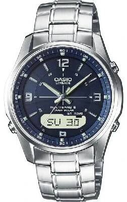 CASIO LCW-M100DSE-2AER - Rádiem řízené solární hodinky CASIO RADIO-CONTROLLED