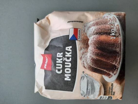 Podrobné informace o potravině Cukr moučka 1kg