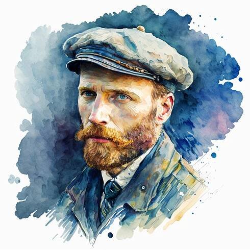File:Vincent van Gogh in watercolour.png - Wikimedia Commons