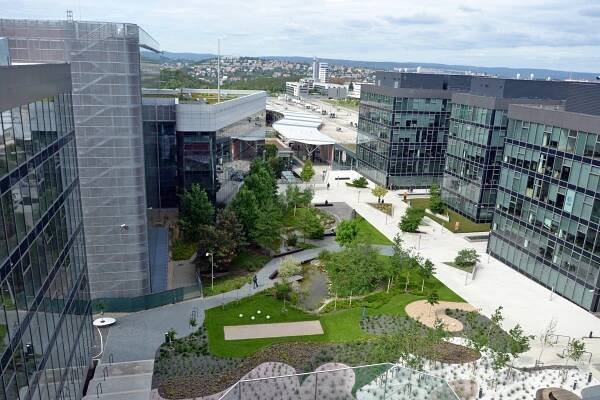 Intenzivní zelená střecha na Campus Science Park | Zelená střecha roku