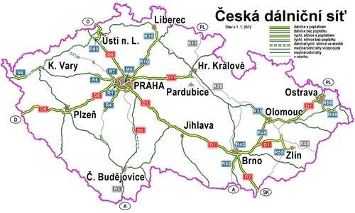 Rychlostní silnice v Česku – Wikipedie