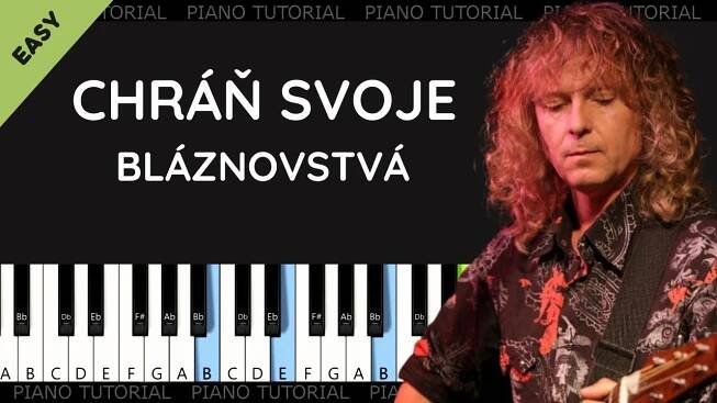 Peter Nagy - Chráň svoje bláznovstvá (piano tutorial