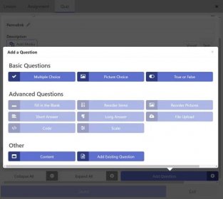 lifterlms review - quizzes and assignments