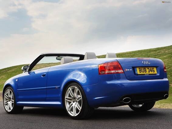Audi Rs 4 Cabriolet automobily