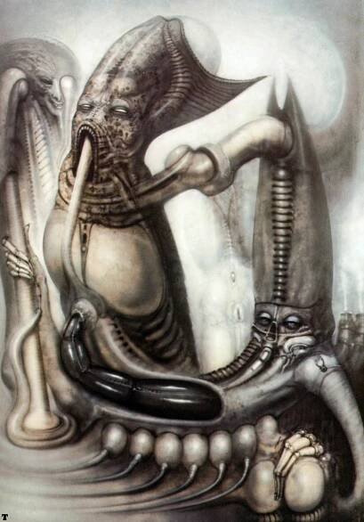 H.R. GIGER – Horror Illustrated