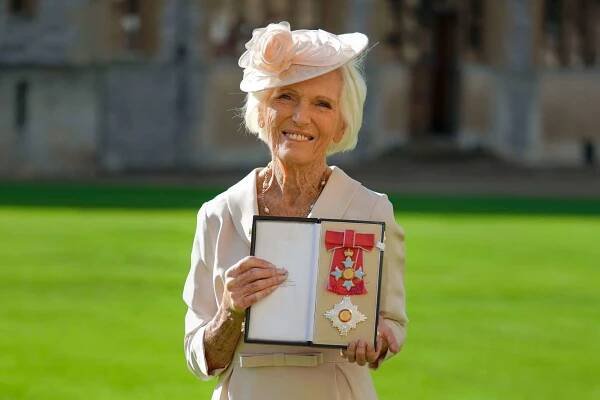 Mary Berry Is Made a Dame — and She Plans to Celebrate with a Sandwich at Home!