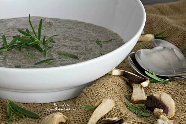 Mushroom and Rosemary Soup wm