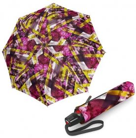 Knirps T.200 Medium Duomatic Smile - dámský plně automatický deštník