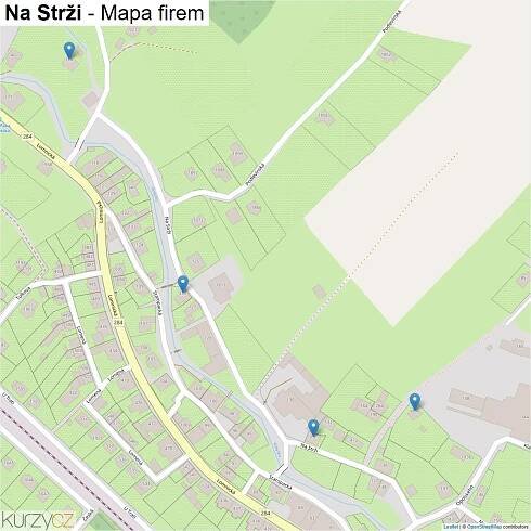 Na Strži - mapy | Kurzy.cz