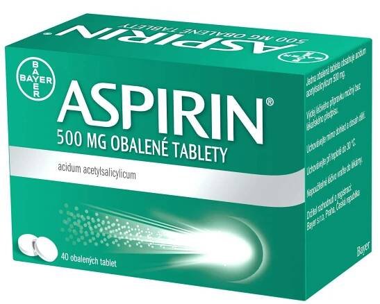 Aspirin 500mg 40 tablet
