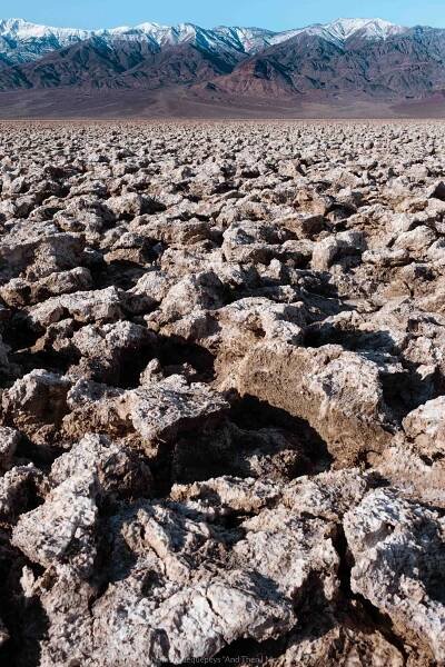 The Devil's Golf Course - Death Valley, California. Travel photography and guide by © Natasha Lequepeys for 