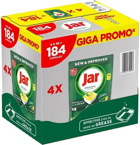 Jar Original All In One Lemon 4x 46 ks od 599 Kč