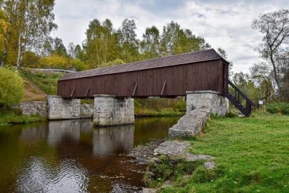 Fotografie - Dřevěný most Rechle, Lenora - 05.10.2021 • Mapy.cz