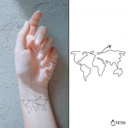 Mapa světa