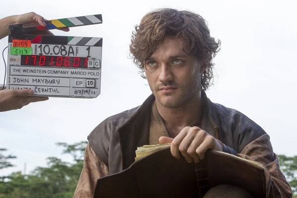 Marco Polo - V nebeském právu - Z natáčení - Lorenzo Richelmy