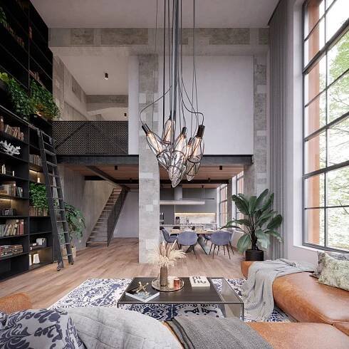 Vzorový byt Lofty Kolbenova - CZECH INTERIOR AWARD