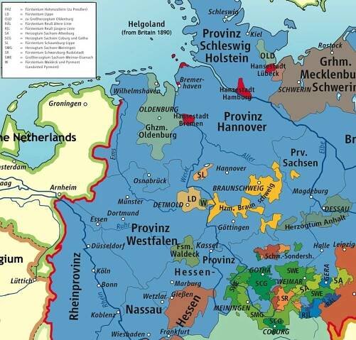 German Confederation - 1815-1870 