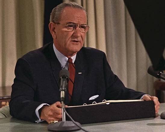 Withdrawal of Lyndon B. Johnson from the 1968 United States presidential election