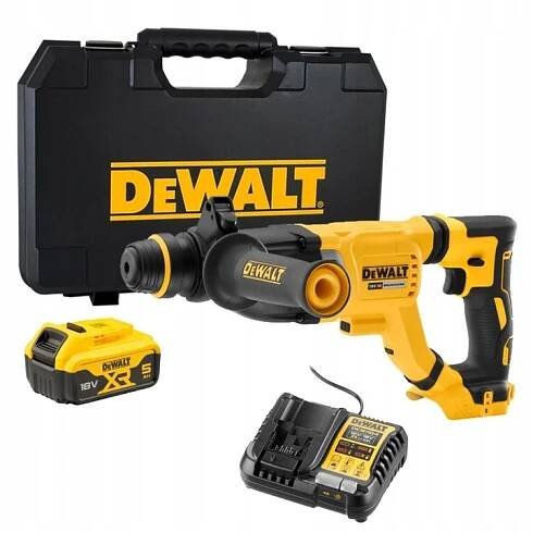 Vrtačka DeWALT DCH263P1 18V XR 1x5.0Ah SDS+ + nabíječka + kufr NEW