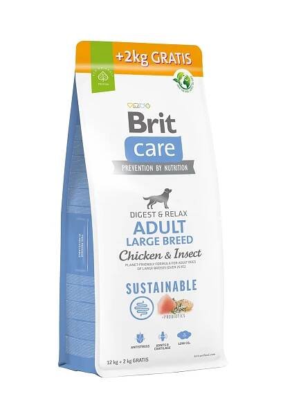Brit Care Dog Sustainable Adult Large Breed 12+2kg ZDARMA