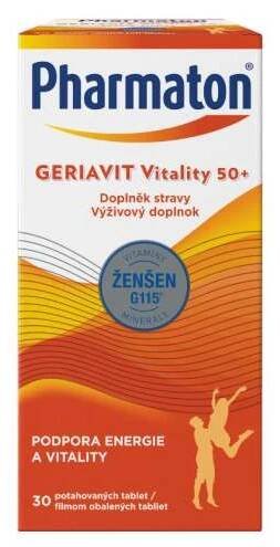 Pharmaton Geriavit 50+ 30 tbl. - SANOFI
