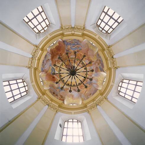 JAN BLAŽEJ SANTINI AICHEL. GEOMETRIE POSVÁTNÉHO PROSTORU - Uměleckoprůmyslové museum v Praze