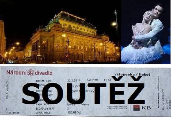 Soutěž o 2 Vstupenky do Národního divadla v Praze