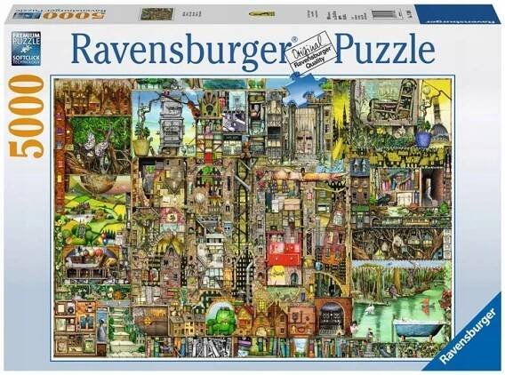 PĚKNÉ Puzzle pro skládání ÚŽASNÉ MĚSTO pro mládež 5000 dílků