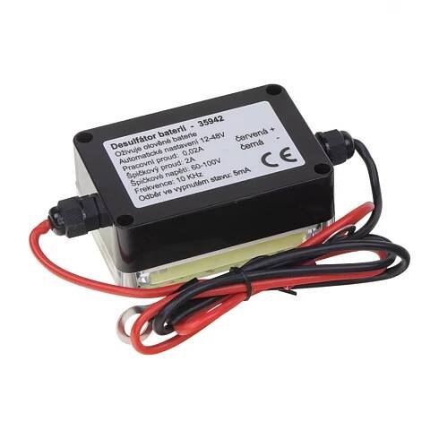 Desulfátor pro autobaterie, 12V-48V / 200Ah - Speedtech.cz - SpeedTech.cz
