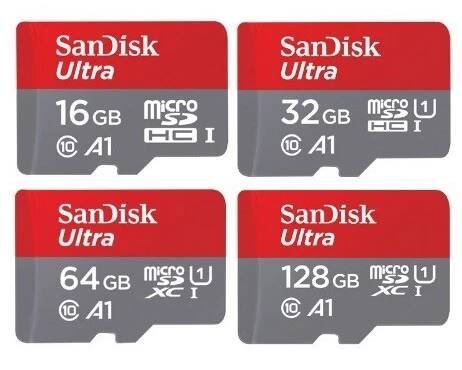 Micro SD karta SanDisk - 16 GB - 128 GB