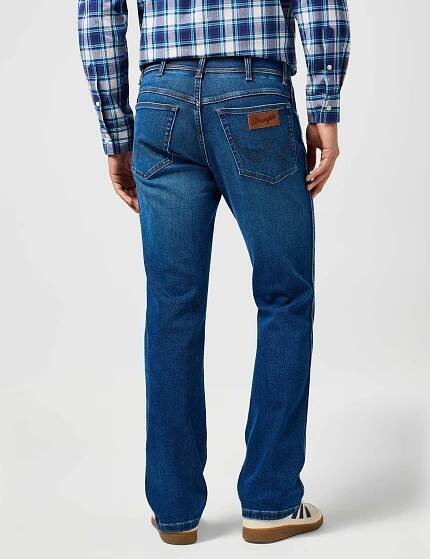 Pánské džíny WRANGLER Texas klasicky modré-seprané | EXE JEANS | Specialisté na džíny Mustang, Cross, Mavi a další