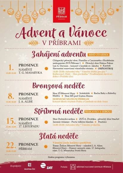 Při zahájení adventu bude po letech ohňostroj