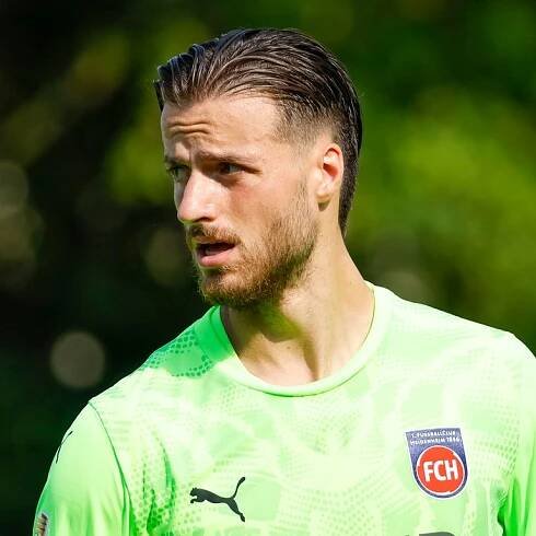 Diant Ramaj, Torwart des 1. FC Heidenheim (Foto: IMAGO, IMAGO / Steinsiek.ch)
