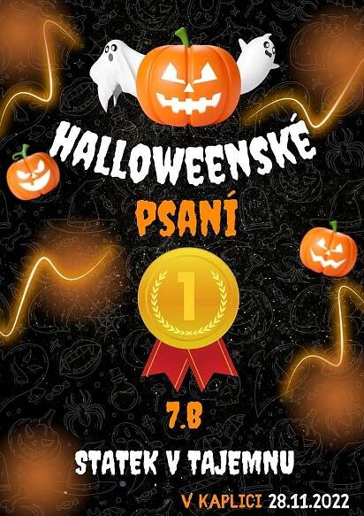Výherce Halloweenské soutěže v psaní | Základní škola Fantova