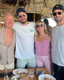 Chris and Liam Hemsworth with their parents Craig and Leonie
