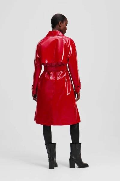 KABÁT KARL LAGERFELD COATED TRENCH COAT