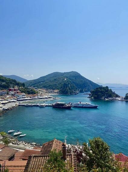 Marina of the Resort Town of Parga in Greece