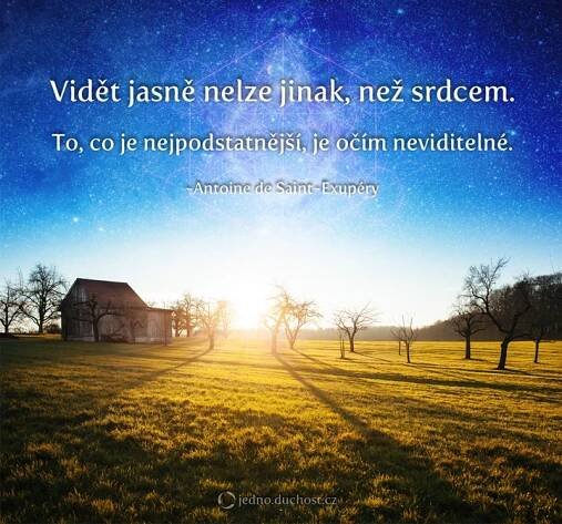 Vidět jasně – jen srdcem
