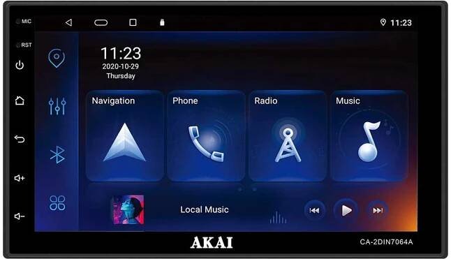 Autorádio Akai CA-2DIN7064A_01