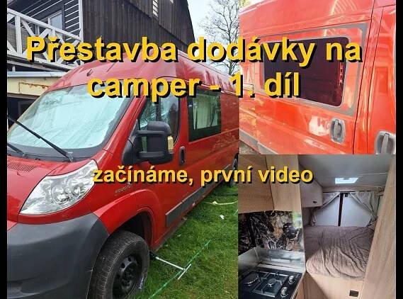 Jak přestavit obyčejnou dodávku na obytné auto - 1. díl