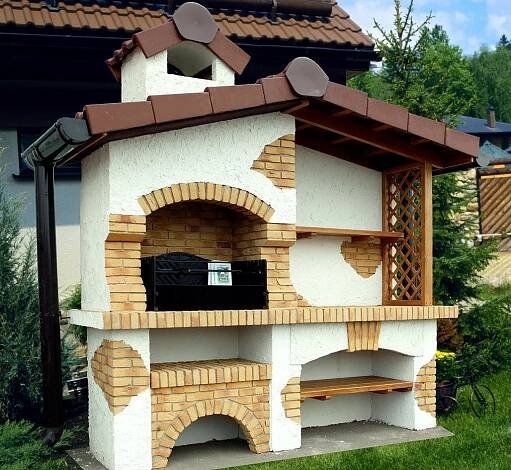 Do-it-yourself gril (40 fotografií): domácí cihly možnosti, kresby a diagramy, jak postavit kotel a pánev \ t
