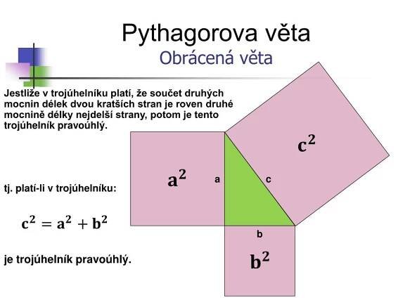 PPT - Pythagorova věta PowerPoint Presentation, free download - ID:3241533